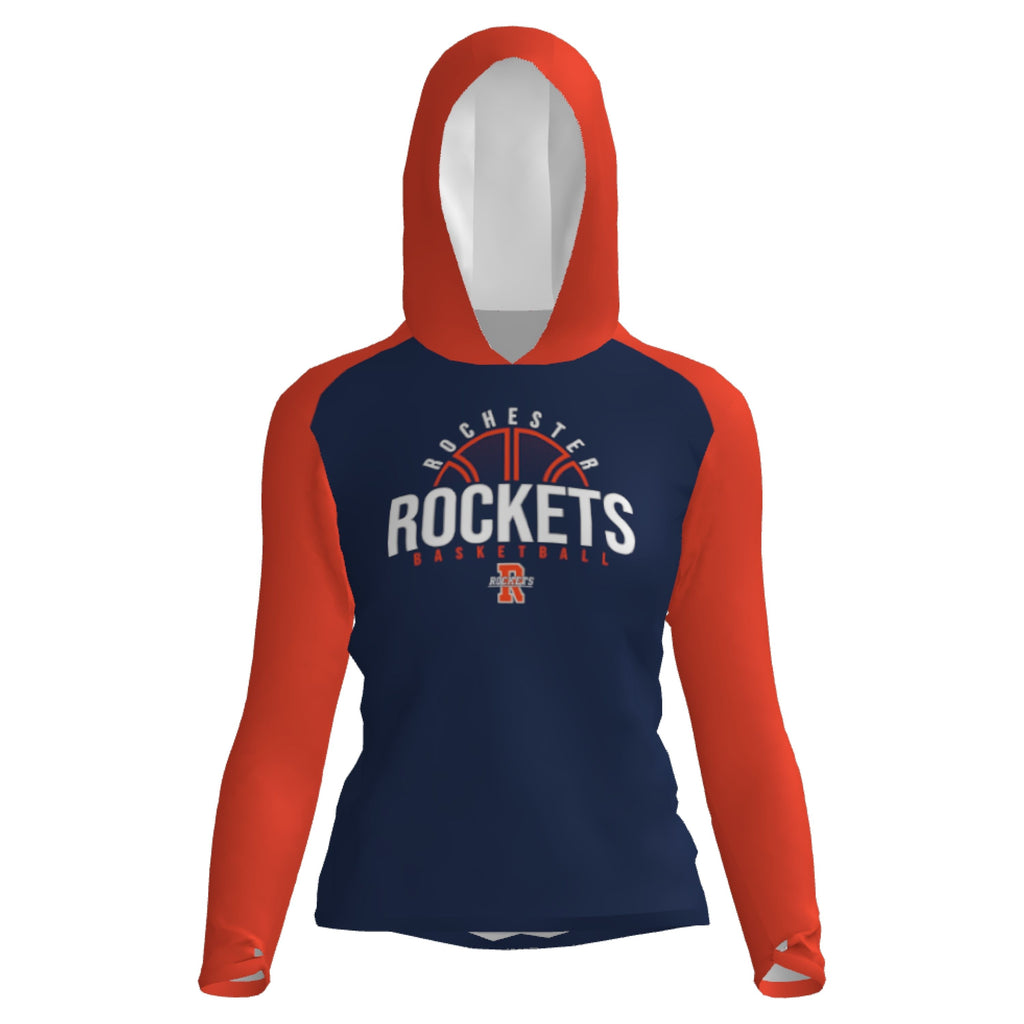GIRLS JUICE LONG SLEEVE T-SHIRT HOODIE