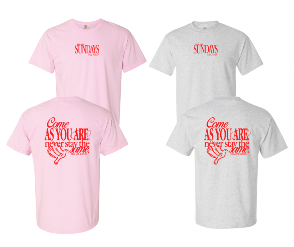 COME AS YOU ARE T-SHIRT