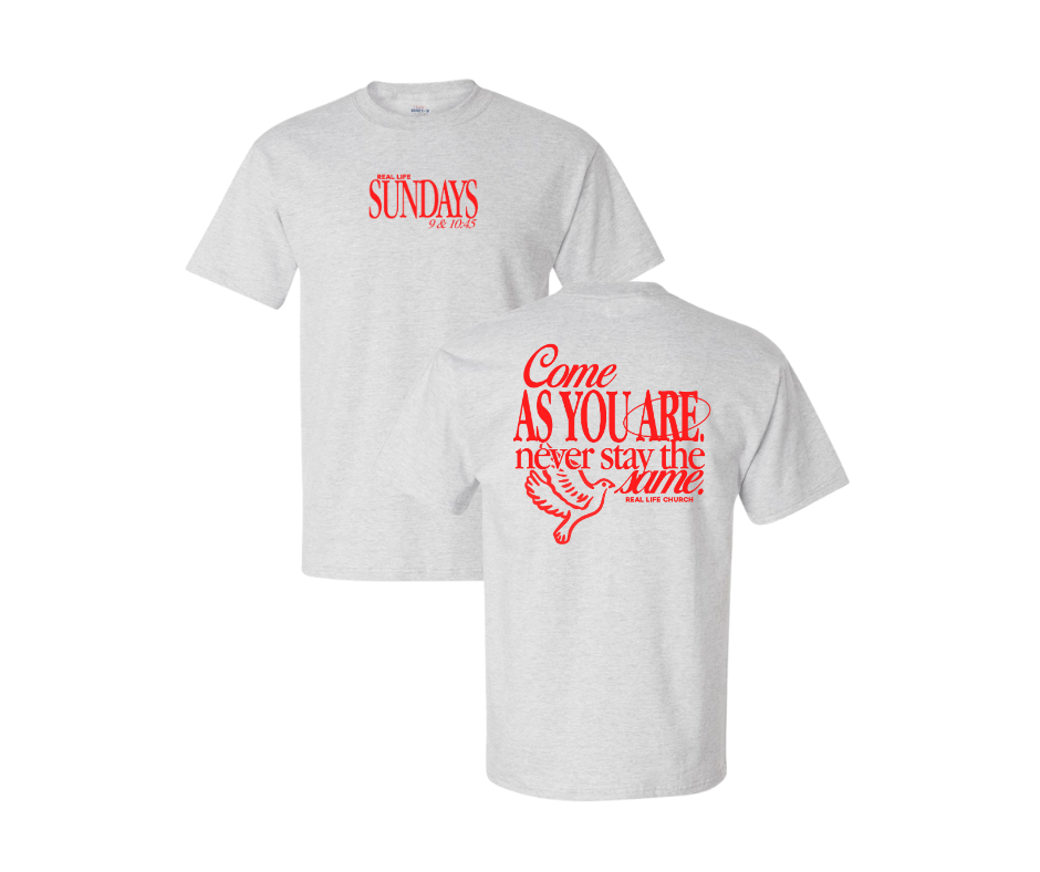 COME AS YOU ARE T-SHIRT