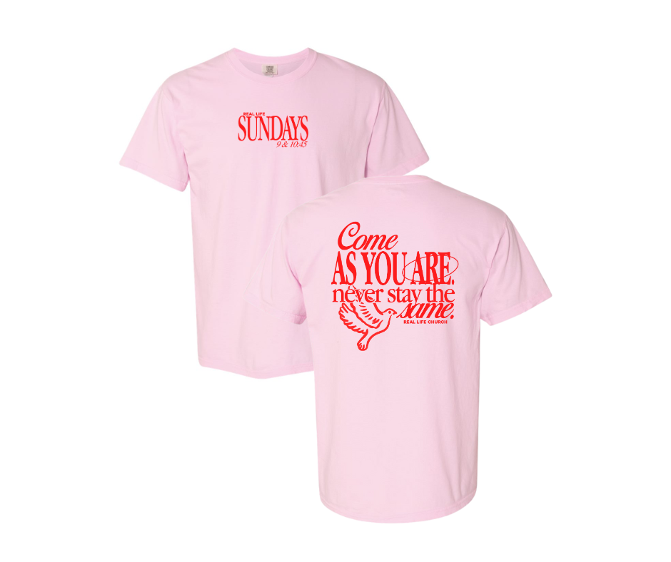 COME AS YOU ARE T-SHIRT